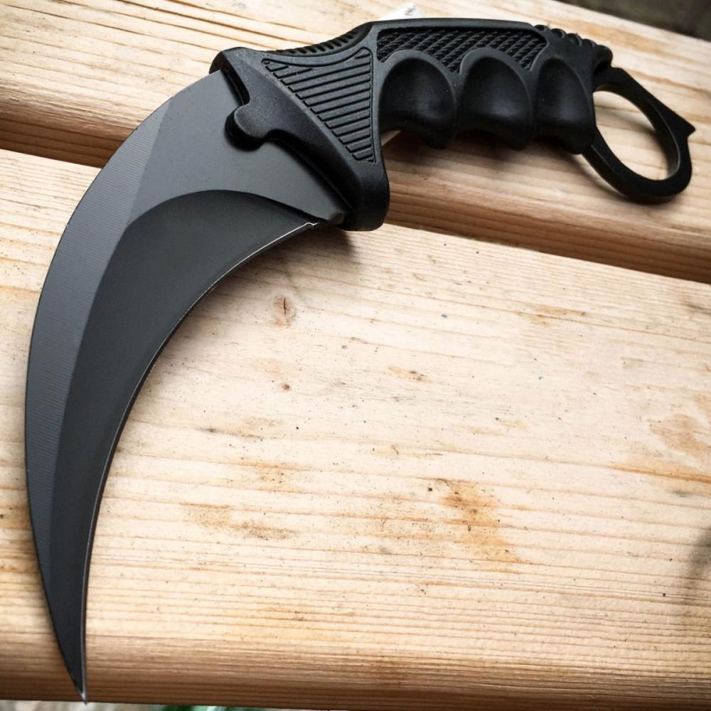 If you are looking TACTICAL COMBAT KARAMBIT NECK KNIFE Survival Hunting BOWIE Fixed Blade + SHEATH you can buy to blade_addict, It is on sale at the best price
