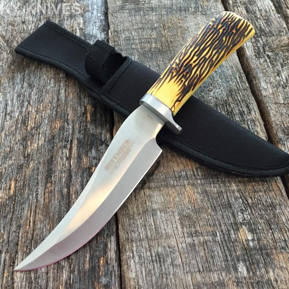 If you are looking 10.5" Stag Skinner Hunting Knife Full Tang Razor Sharp With Sheath you can buy to kyknives, It is on sale at the best price