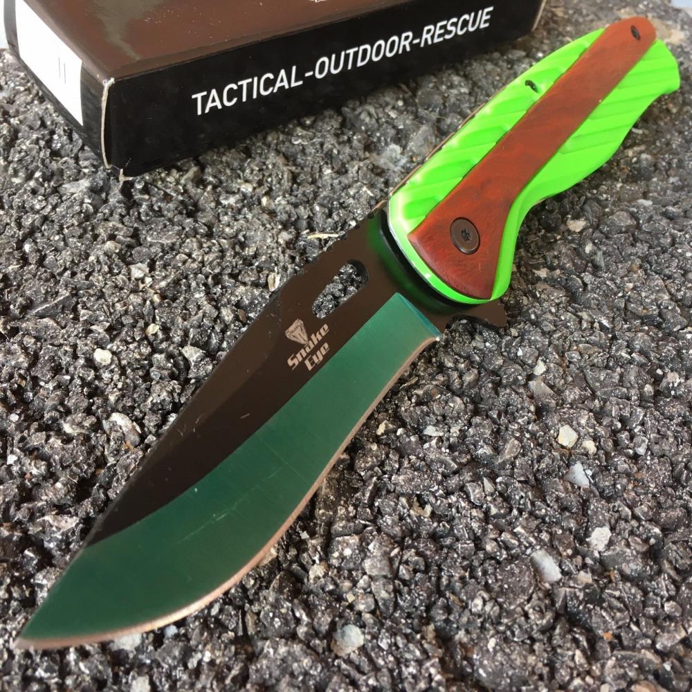If you are looking 8" Tactical Spring Assisted Opening Rescue Pocket Knife New Bowie SE-272GN you can buy to kyknives, It is on sale at the best price