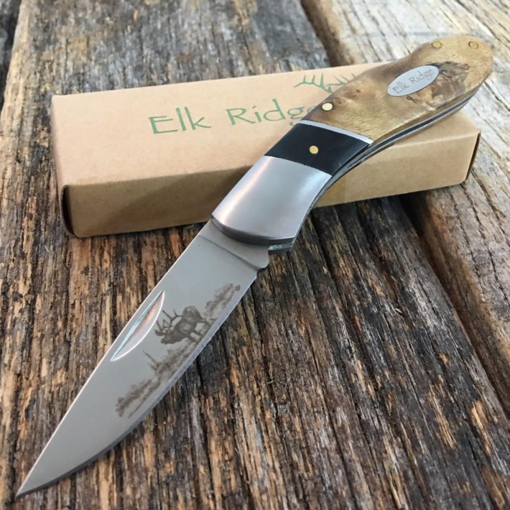 If you are looking 6.75" ELK RIDGE Hunting Tactical Gentleman's Pocket Folding LOCKBACK Knife DEER you can buy to kyknives, It is on sale at the best price