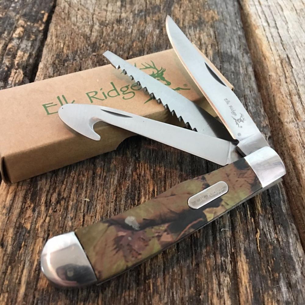 If you are looking ELK RIDGE Yellow GENTLEMAN'S 3 Blade Folding GUTHOOK Pocket Knife ER-089C New! you can buy to kyknives, It is on sale at the best price