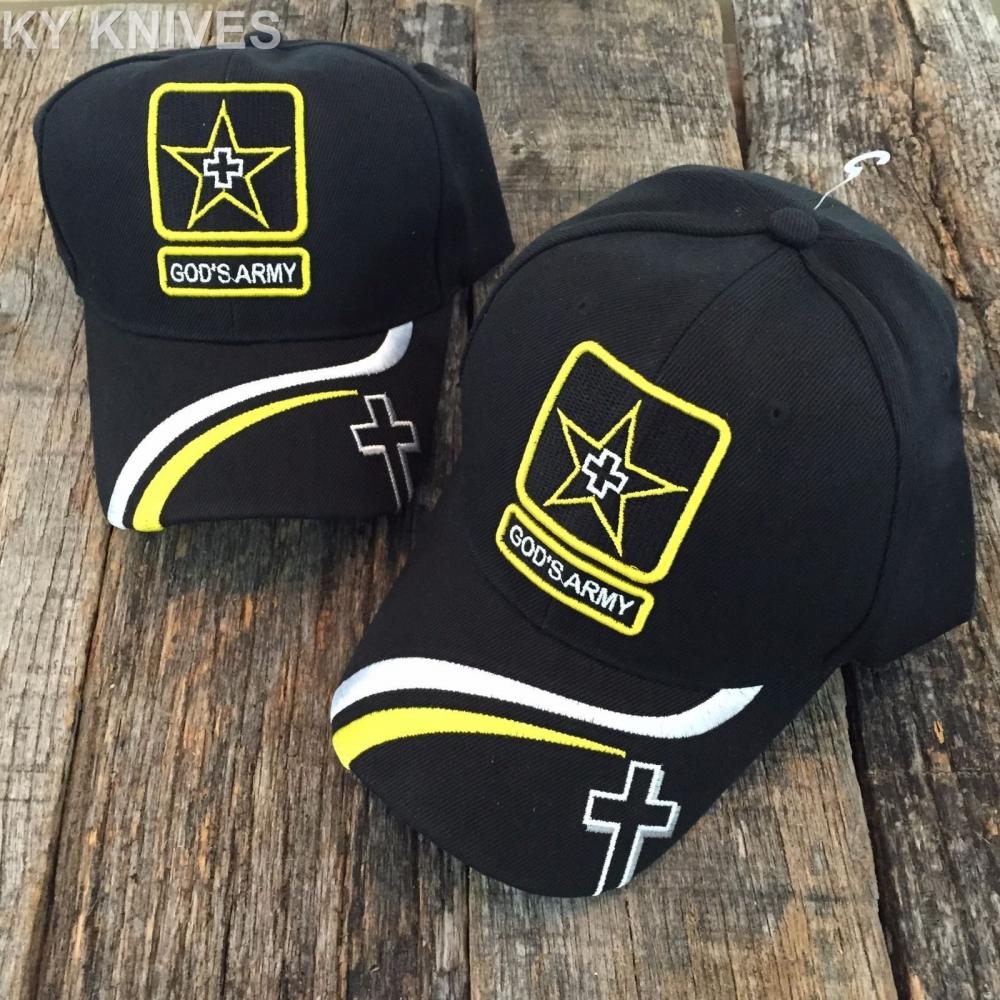 If you are looking 2 LOT WHOLESALE GOD'S ARMY Christian Cap Religious Baseball Hat HT-769 BLACK-2 you can buy to kyknives, It is on sale at the best price