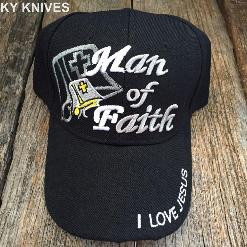If you are looking MAN OF FAITH Christian Cap I LOVE JESUS Religous Baseball NEW! Hat HT-649 BLACK you can buy to kyknives, It is on sale at the best price