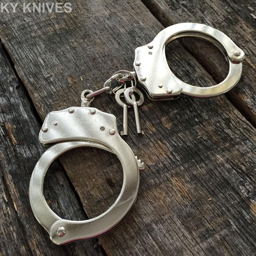 If you are looking OFFICIAL POLICE STYLE Double Lock Steel Police Handcuffs Security 527 you can buy to kyknives, It is on sale at the best price