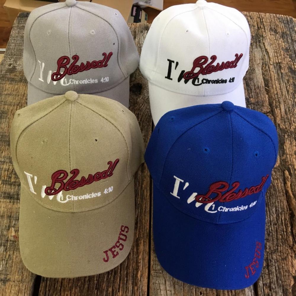 If you are looking 4 PC I'm Blessed 1 Chronicles 4:10 MIX Baseball Ball Cap Hats Jesus New you can buy to kyknives, It is on sale at the best price