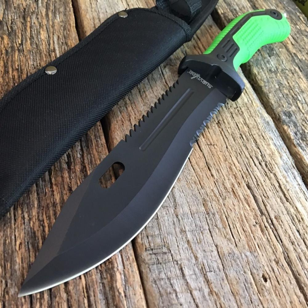 If you are looking SURVIVOR Black TACTICAL Serrated Fixed SAWBACK Survival Knife + Sheath! HK-791BG you can buy to kyknives, It is on sale at the best price
