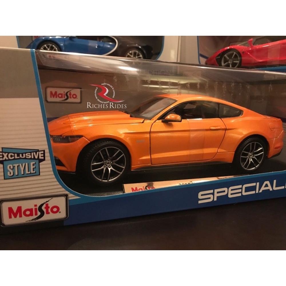  Si buscas Carro Maisto Ford Mustang 2015 Escala Naranja puedes comprarlo con Deportronics está en venta al mejor precio