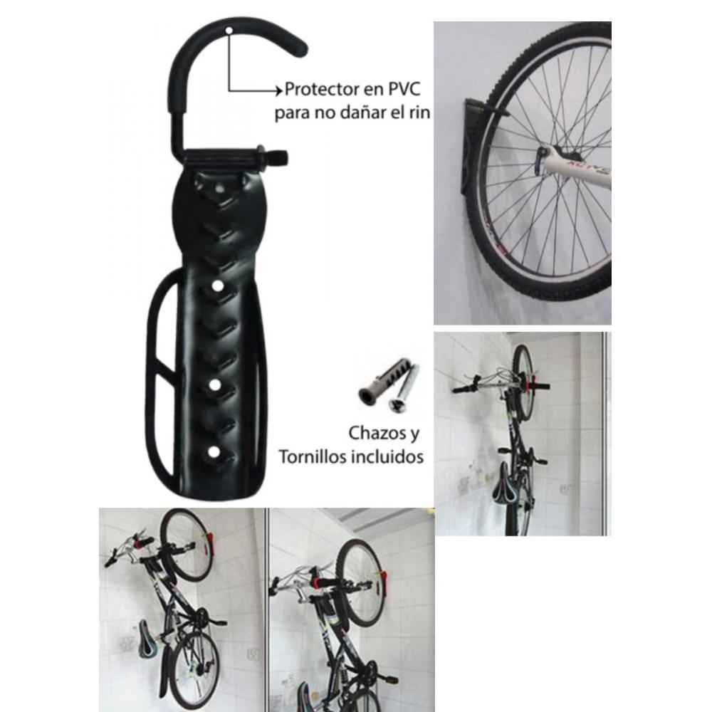  Si buscas Soporte Pared Para Bicicleta +chazos+tornillo-negro Ref 9001 puedes comprarlo con SELETIENESELECONSIG está en venta al mejor precio