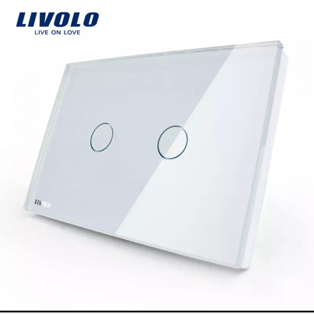  Si buscas Interruptor De Luz De Toque Livolo 110-250v Blanco 2 Botones puedes comprarlo con VIRTUAL-PLAY-STORE está en venta al mejor precio