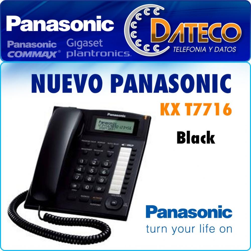  Si buscas Teléfono Panasonic Kx-ts7716 Manos Libres Caller Id Display puedes comprarlo con DATECO está en venta al mejor precio