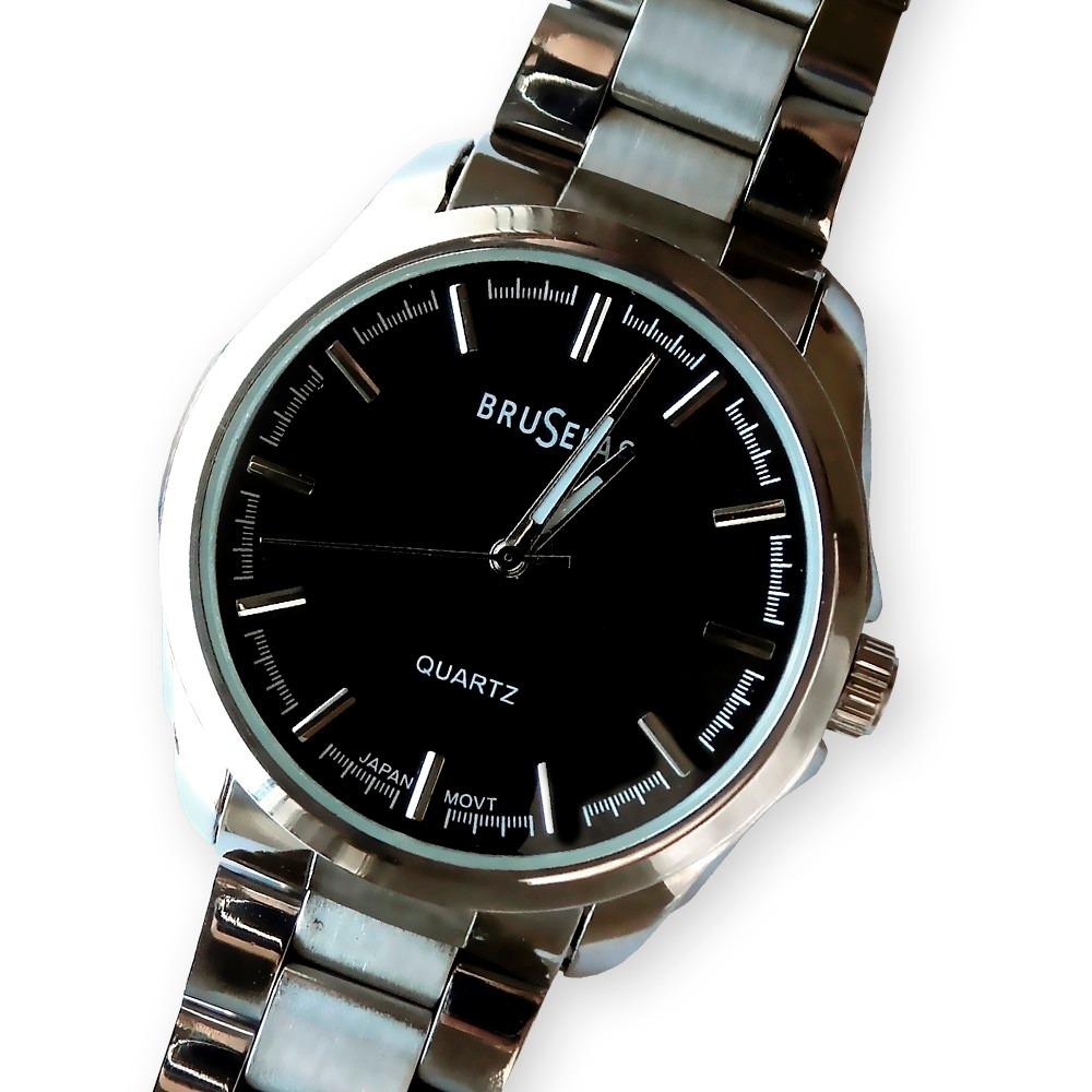  Si buscas Reloj Bruselas Quartz Hombre elegante Acero Lujo Alclick puedes comprarlo con ALCLICK está en venta al mejor precio