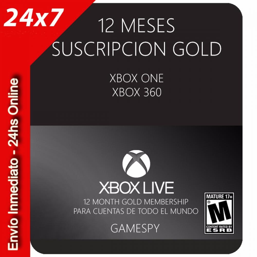  Si buscas Xbox Live Gold X 12 Meses Global 360 One Mlider - Gamespy- puedes comprarlo con MICROSIS_GAMES está en venta al mejor precio