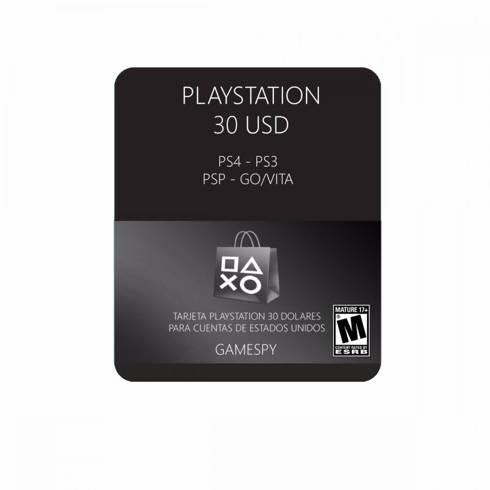  Si buscas Tarjeta Playstation 30 U$s Usa | Envio Ya | Gamespy puedes comprarlo con MICROSIS_GAMES está en venta al mejor precio