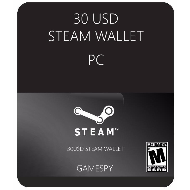  Si buscas Tarjeta Steam Wallet 30 Dolares Card Global Pc - Gamespy puedes comprarlo con MICROSIS_GAMES está en venta al mejor precio