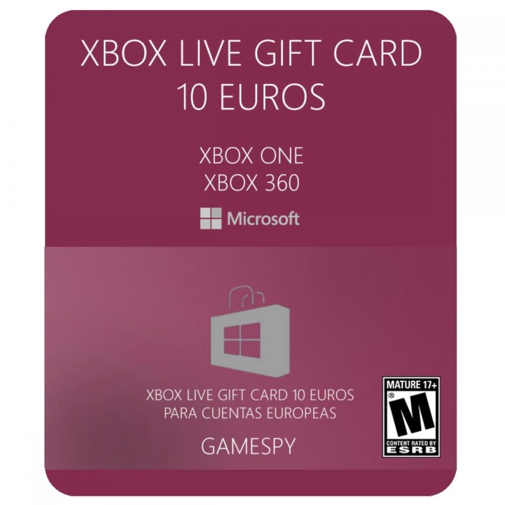  Si buscas Microsoft Points Xbox Live Gift Card Eur 10 Euros - Gamespy puedes comprarlo con MICROSIS_GAMES está en venta al mejor precio