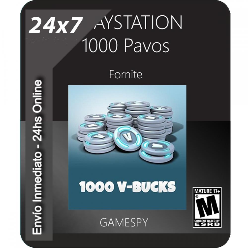  Si buscas 1000 Pavos V-bucks Fortnite Cta Usa Inmediato Mlider Gamespy puedes comprarlo con MICROSIS_GAMES está en venta al mejor precio