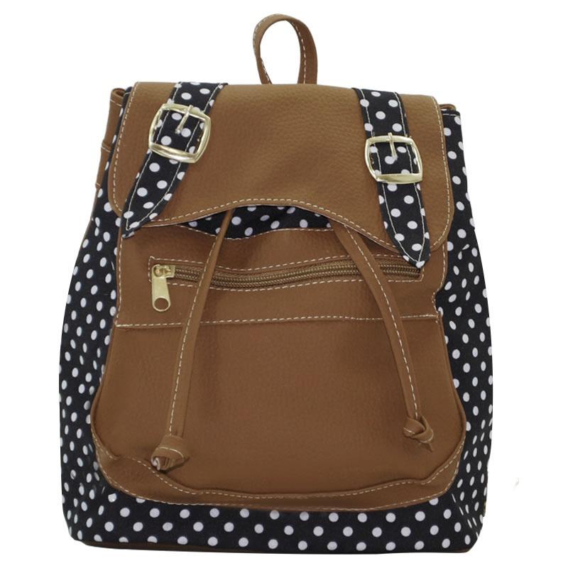  Si buscas Mochila Dama 1174 Lunares Env Gratis Backpack Bolsos Mayoreo puedes comprarlo con BAJIO FASHION está en venta al mejor precio