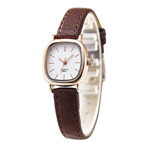 Si buscas Gets Women Small Wrist Watches Leather Strap Unique Simple S puedes comprarlo con IN EXCELSIS NET está en venta al mejor precio
