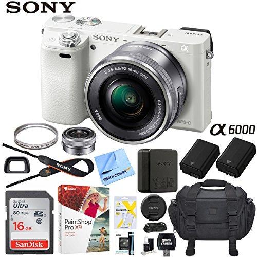  Si buscas Sony Alpha A6000 Mirrorless Digital Camera 24.3mp Slr (white puedes comprarlo con IN EXCELSIS NET está en venta al mejor precio