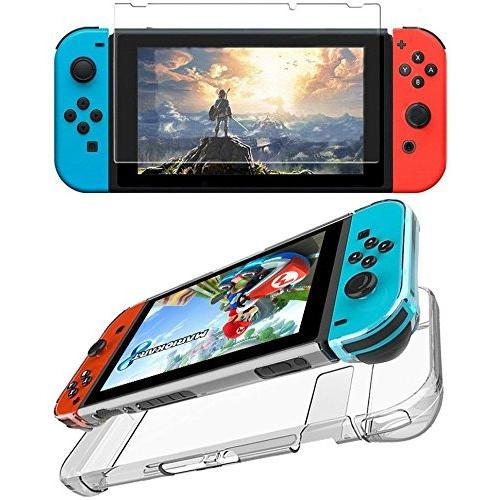  Si buscas Nintendo Switch Case Transparent With 2 Pack Tempered Glass puedes comprarlo con IN EXCELSIS NET está en venta al mejor precio