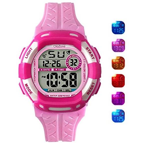  Si buscas Digital Watch For Girls 7-color Flashing Light Water Resista puedes comprarlo con IN EXCELSIS NET está en venta al mejor precio