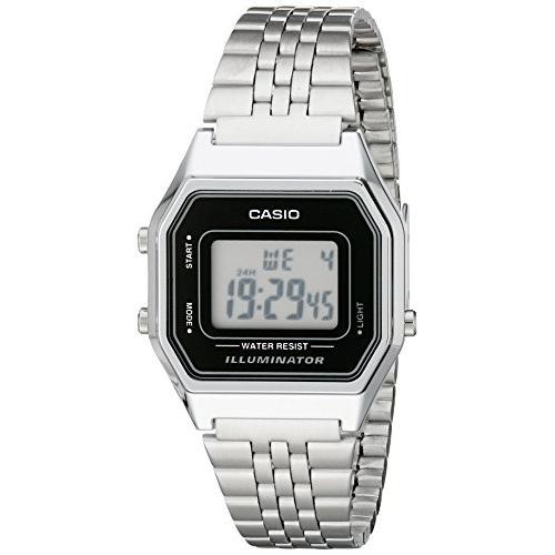  Si buscas Casio Ladies Mid-size Silver Tone Digital Retro Watch La-680 puedes comprarlo con IN EXCELSIS NET está en venta al mejor precio