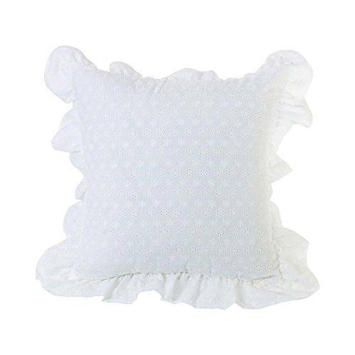  Si buscas Hiend Accents Ruffled Flange Eyelet Pillow puedes comprarlo con IN EXCELSIS NET está en venta al mejor precio