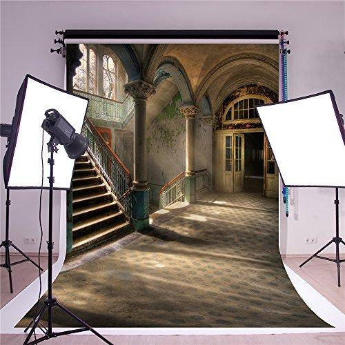  Si buscas Susu Castle Photography Backdrops 5x7ft Indoor Vintage Stair puedes comprarlo con IN EXCELSIS NET está en venta al mejor precio