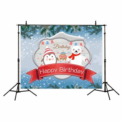  Si buscas Funnytree 7x5ft Winter Happy Birthday Photography Backdrop P puedes comprarlo con IN EXCELSIS NET está en venta al mejor precio