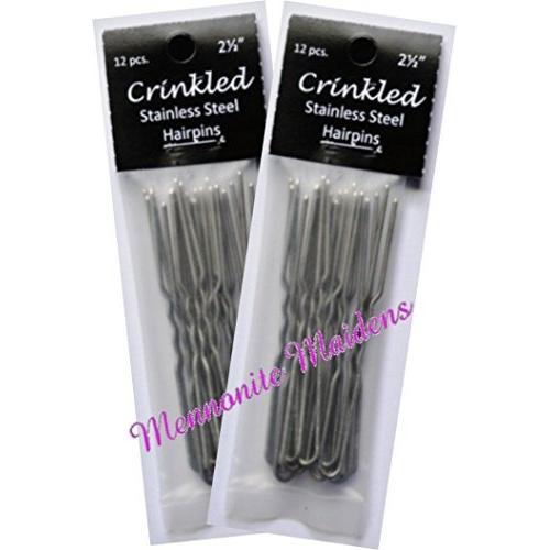  Si buscas 2 Pack 2.5 Crinkled Amish Hair Pins puedes comprarlo con IN EXCELSIS NET está en venta al mejor precio