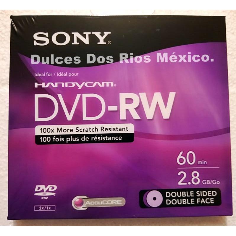  Si buscas 2 mini Dvd Sony Handycam Rw, 2.8 Gb, 60 Min ¡solo $280.00 Pz! puedes comprarlo con dulcesdosrios2011 está en venta al mejor precio