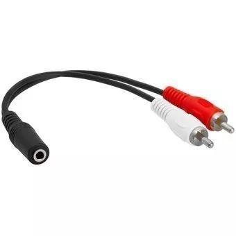  Si buscas Cable Adaptador 3,5 Mm Socket Hembra A 2 Rca Macho Audio puedes comprarlo con MULTITECNO_ONLINE está en venta al mejor precio