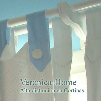  Si buscas Cortina Infantil + Black Out + Barral Doble Laqueado Blanco puedes comprarlo con Veronica Home está en venta al mejor precio