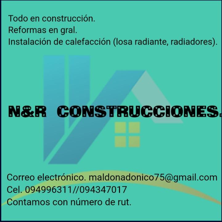  Si buscas Reformas y construcción" N&R construcciones " puedes comprarlo con Nico está en venta al mejor precio