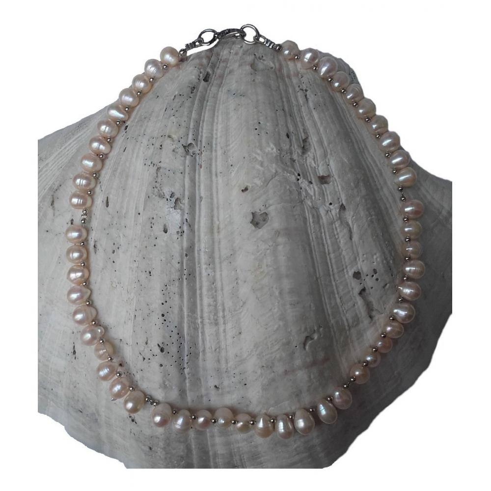  Si buscas Csp1175 Collar Perlas Cultivadas Barrocas Blancas puedes comprarlo con Debarbora está en venta al mejor precio