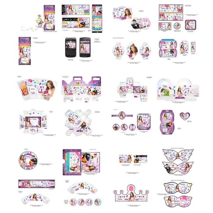  Si buscas Kit Imprimible  Violetta Fiesta puedes comprarlo con Kitsimprimiblesparafiestas está en venta al mejor precio