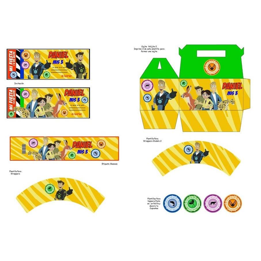  Si buscas Kit Imprimible Aventuras Con Los Hermanos Kratt Fiesta puedes comprarlo con Kitsimprimiblesparafiestas está en venta al mejor precio