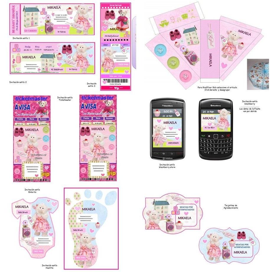  Si buscas Kit Imprimible  Baby Shower Girl Niña Fiesta puedes comprarlo con Kitsimprimiblesparafiestas está en venta al mejor precio