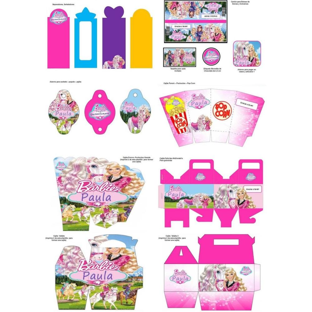  Si buscas Kit Imprimible Barbie Una Historia De Ponis Fiesta puedes comprarlo con Kitsimprimiblesparafiestas está en venta al mejor precio
