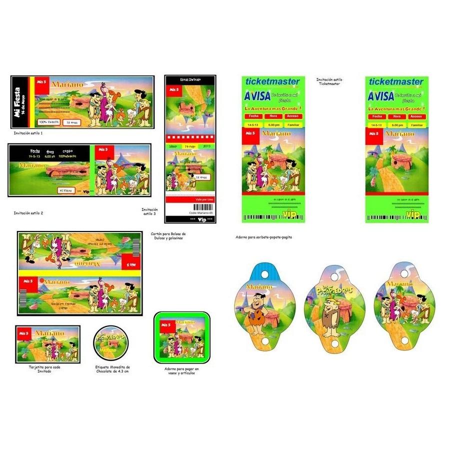  Si buscas Kit Imprimible Los Picapiedras Fiesta puedes comprarlo con Kitsimprimiblesparafiestas está en venta al mejor precio